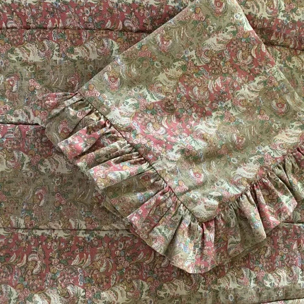 Ralph Lauren Hearthside Floral Full/Queen Comforter w/ Euro Sham